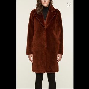 Celeb Fave SOIA & KYO Rubina Wool Coat in Autumn